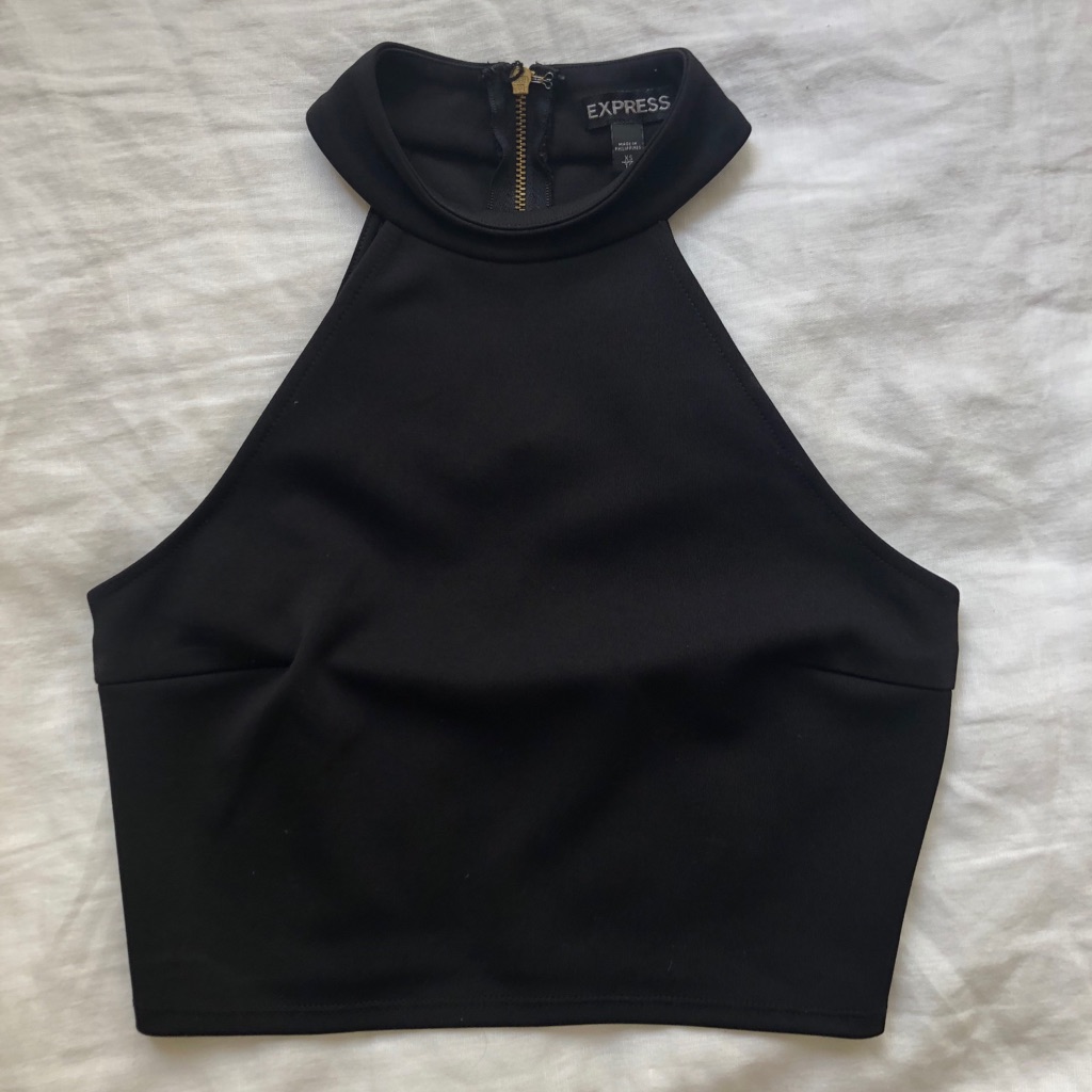 Haltered Crop Top